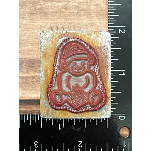Vintage 1988 PSX Teddy Bear Rubber Stamp C-304 - Picture 2 of 6